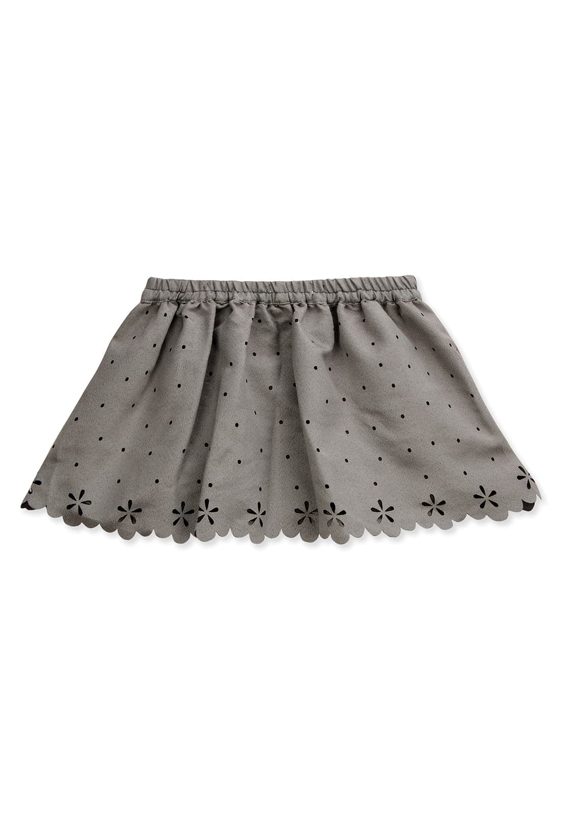 Young Birds Laser cut Short Skirt