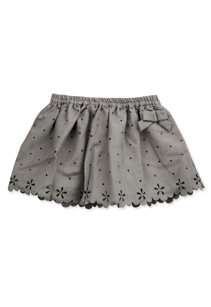 Young Birds Laser cut Short Skirt
