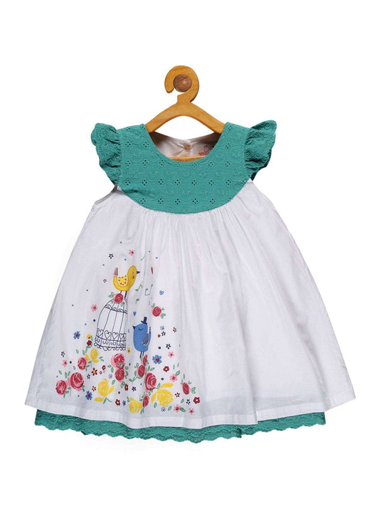 Young Birds Love Birds Lace Dress