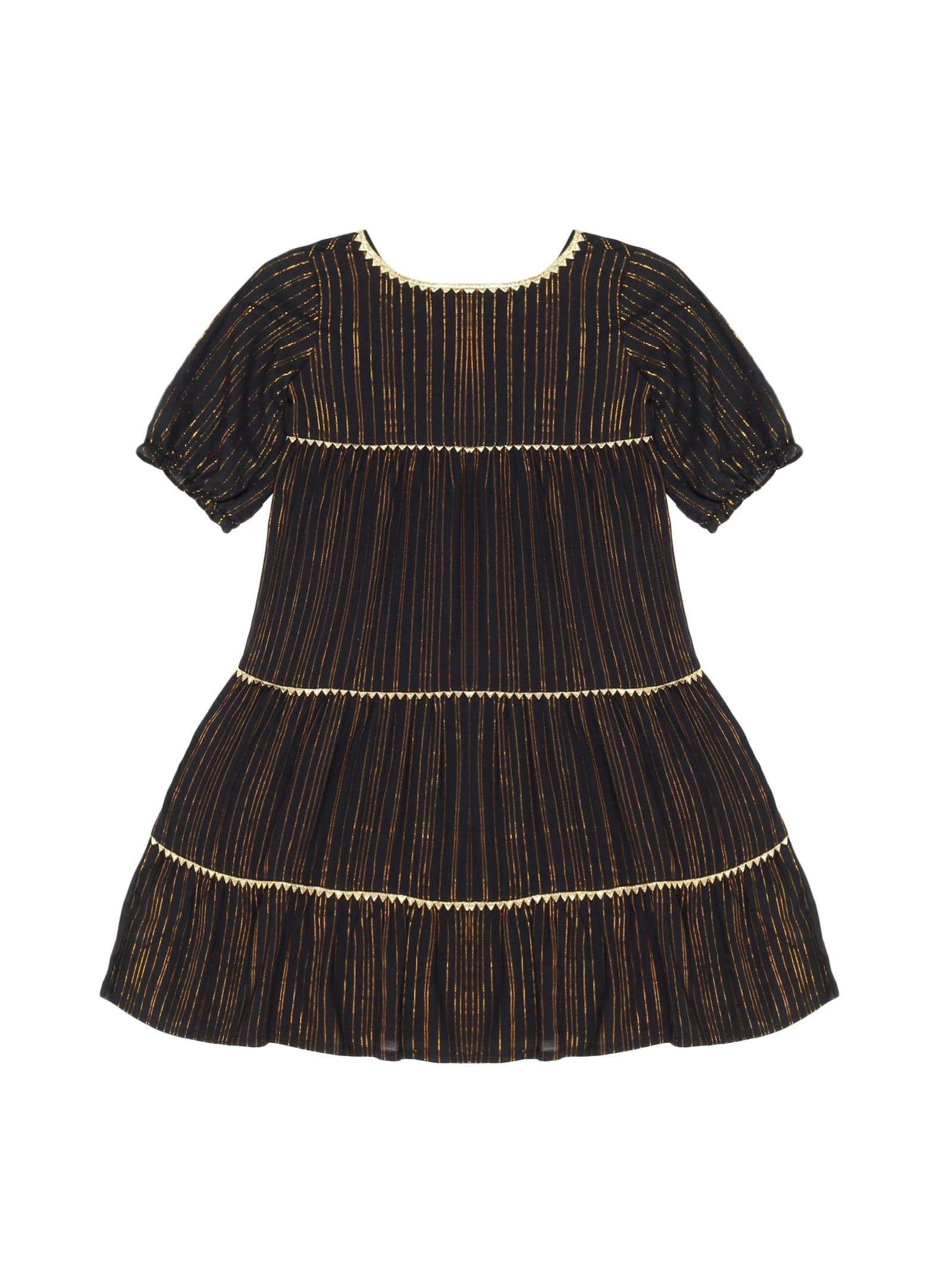 Young Birds Lurex Stripe Dress
