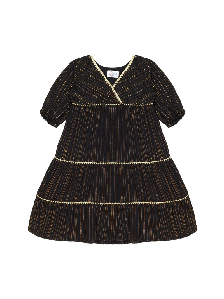 Young Birds Lurex Stripe Dress Young Birds®