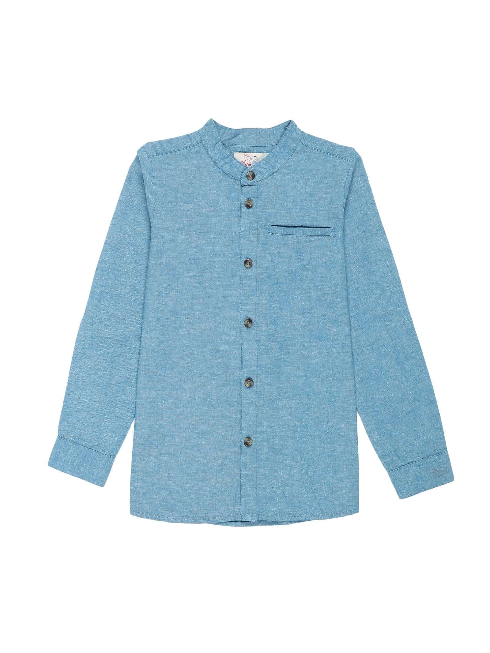 Young Birds Mandarin Collar Shirt