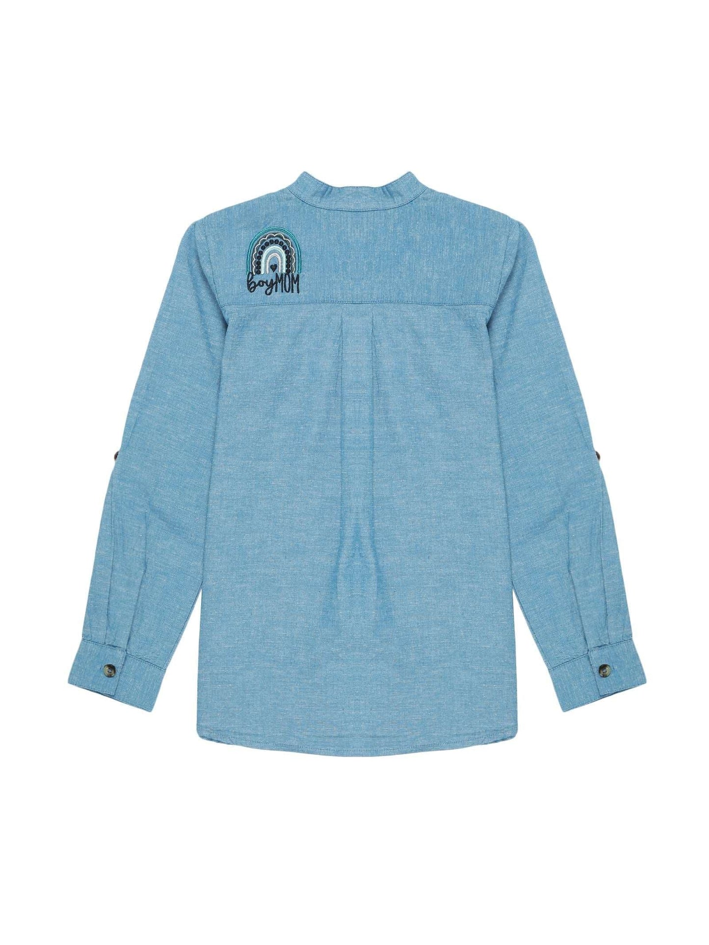 Young Birds Mandarin Collar Shirt