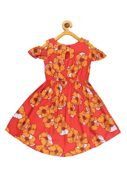 Young Birds Off Shoulder High Low Dress