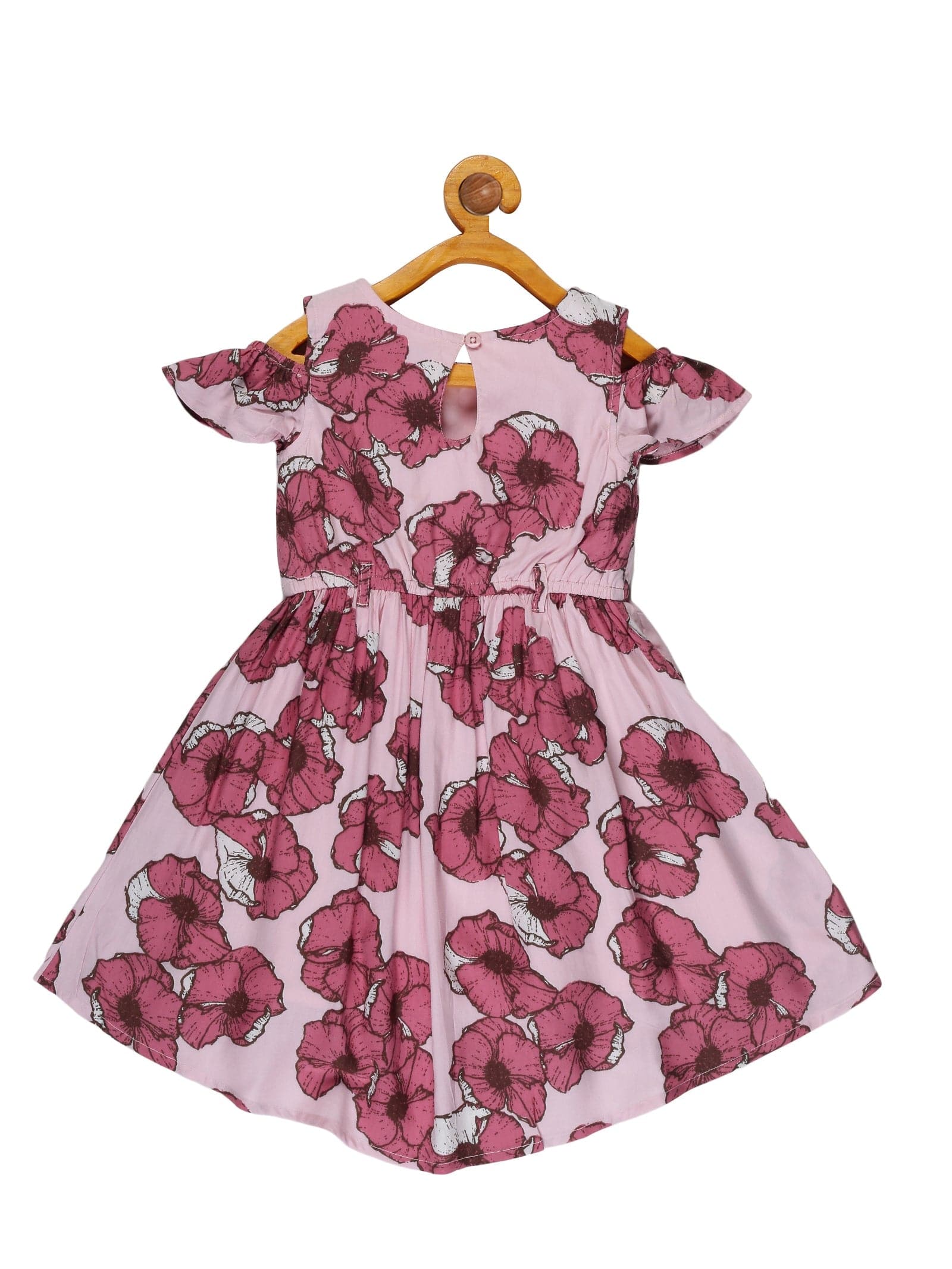 Young Birds Off Shoulder High Low Dress