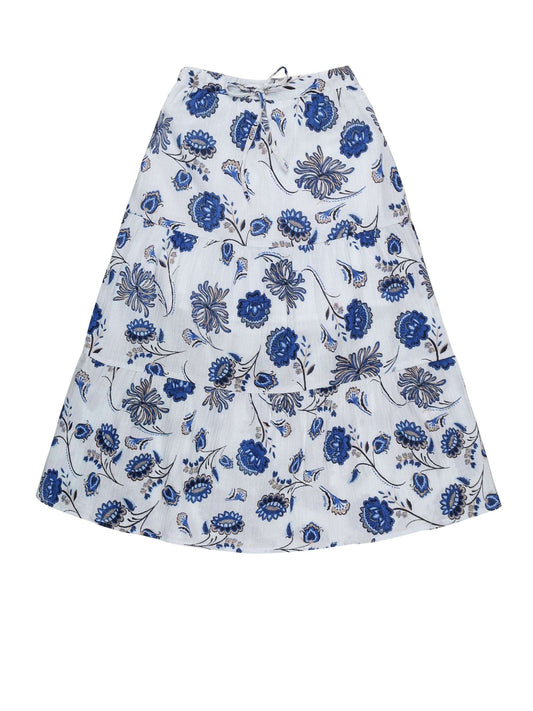Youngly Crinkle Cotton Skirt