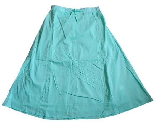 Youngly Pleated Plain Skirt