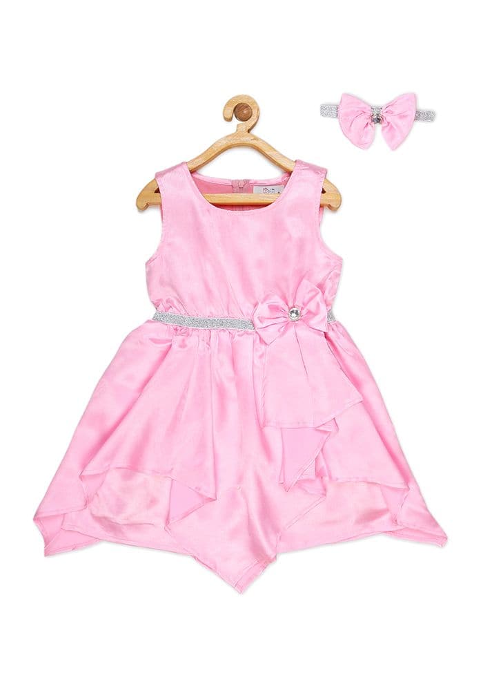 YoungBirds Fancy Asymmetric Dress with Bow Young Birds®
